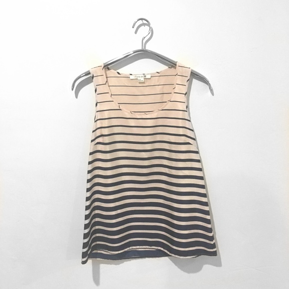 Forever 21 Tops - Nautical Striped Tank